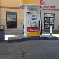Photo taken at Shell by A B. on 5/28/2012