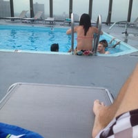 Photo taken at Hawthorne House Rooftop Pool by Kevin K. on 7/23/2012