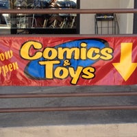 Photo taken at Rebel Base Comics &amp;amp; Toys by Lee A. on 2/28/2012
