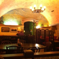 Photo taken at Restaurace Jizera by linoliumThree on 4/22/2012