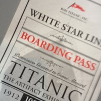 Photo taken at Titanic: The Artifact Exhibition by Christopher G. on 7/3/2012