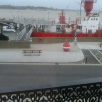 Photo taken at The Pier Hotel and Restaurant Harwick Essex by Chris B. on 4/17/2012