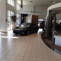 Photo taken at Bob Howard Acura by Jeff M. on 3/29/2012