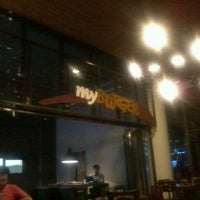 Photo taken at MyBurger by Gokcen A. on 9/13/2012