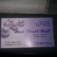 Photo taken at Pearl Nails by Dubby D. on 3/1/2012