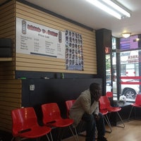 Photo taken at Diamond District Barber Shop by sneakerpimp on 6/5/2012