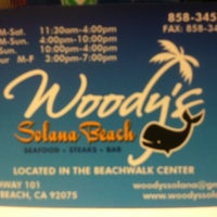 Снимок сделан в Woody&#39;s Solana Beach пользователем Rosie L. 6/2/2012