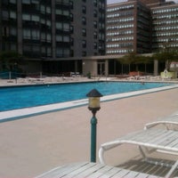 Photo taken at Hollywood Towers Pool by Adele G. on 6/16/2012
