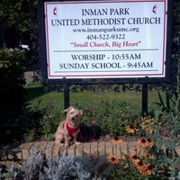 Photo taken at Inman Park United Methodist Church by Deanne on 6/19/2012