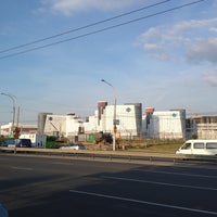 Photo taken at Остановка «Студенческая деревня» by Natallia A. on 8/1/2012