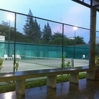 Photo taken at Udomsuk Tennis Court by Kate S. on 5/1/2012