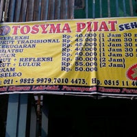 Review Pijat Reflexsi dan Tradisional TOSYMA