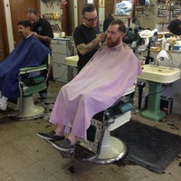 Photo taken at Joe&amp;#39;s Barbershop Chicago by Manuel B. on 8/26/2012