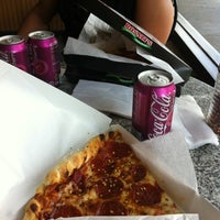 Photo taken at Rosati&amp;#39;s Pizza by Chris E. on 7/17/2012