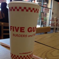 Photo taken at Five Guys Burgers &amp;amp; Fries by Andrea on 7/1/2012