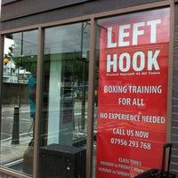 Photo taken at Left Hook Boxing Gym by Lee T. on 8/5/2012