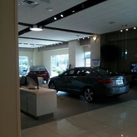 Photo taken at Hall Acura Virginia Beach by David H. on 8/23/2012