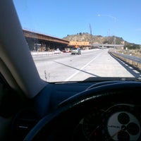 Photo taken at Sierra Highway Overpass by Linda M. on 2/16/2012