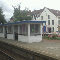 Photo taken at Station Ukkel-Kalevoet / Gare d&amp;#39;Uccle-Calevoet by Celine R. on 8/25/2012