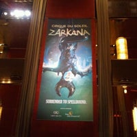Foto scattata a Zarkana by Cirque du Soleil da Adrienne W. il 8/29/2012