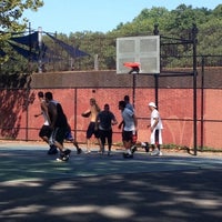 Photo taken at Astoria Park Basketball Courts by idjlex on 8/4/2012