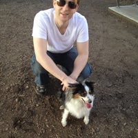 Photo taken at Jackson Heights Canine Recreation and Exercise Wonderland by Alisa C. on 3/22/2012