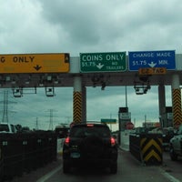 Photo taken at Beltway 8 Toll Plaza by Barbie O. on 9/8/2012