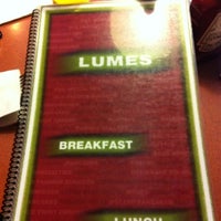 Photo taken at Lumes Pancake House by Brentley B. on 3/9/2012