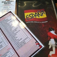 Photo taken at España Tapas Bar by Ashaley R. on 5/29/2012