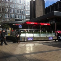 Photo taken at Euston Piazza by Debby M. on 3/3/2012