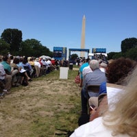 Photo taken at GWU Graduation Ceremony on the National Mall 2012 by Christina R. on 5/20/2012