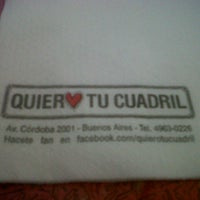 Photo taken at Quiero Tu Cuadril by Diego V. on 8/24/2012