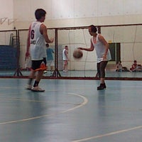 Photo taken at Basketball Court STC Senayan by Amanda A. on 7/28/2012