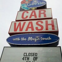 Снимок сделан в Genie Car Wash пользователем Linda F. 6/29/2012