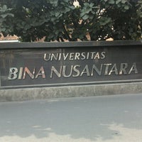 Photo taken at BINUS University by Indra J. on 8/10/2012