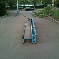 Photo taken at Тимирязевский Скейт-парк by Alexander K. on 5/24/2012