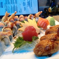 Photo taken at Baby Blue Sushi Sake Grill by Melissa M. on 3/24/2012