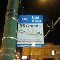 Photo taken at CTA Bus #65- Ashland and Grand by Jay G. on 6/9/2012