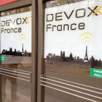 Photo taken at Devoxx France 2014 by Ludovic P. on 4/18/2012