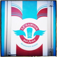 Photo taken at Le Camion qui Fume – Porte Maillot by Charlotte D. on 5/2/2012