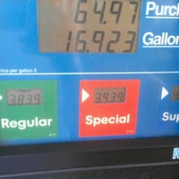 Photo taken at Mobil by Ronald P. on 8/2/2012