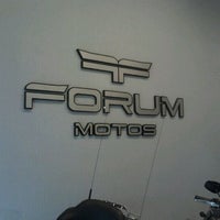 Photo taken at Forum Motos by Natalio T. on 5/14/2012