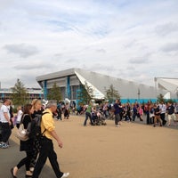 Photo taken at London 2012 Water Polo Arena by Adam Burdock | C. on 9/1/2012