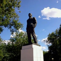 Photo taken at Памятник Ленину by Алексей П. on 7/7/2012