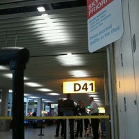 Photo taken at Gate D41 by JB A. on 6/15/2012