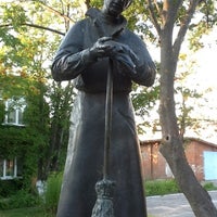 Photo taken at Памятник Дворнику by Юрий Б. on 7/30/2012