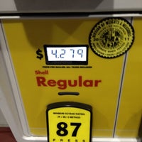 Photo taken at Shell by Adam H. on 2/27/2012