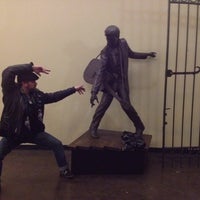 Photo taken at Elvis Presley Statue by The World Famous B. on 2/3/2012