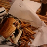 Снимок сделан в NYC Burgers &amp;amp; Dogs пользователем lew :. 2/4/2012