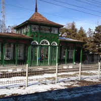 Photo taken at Станция Минутка by Jay E. on 2/27/2012